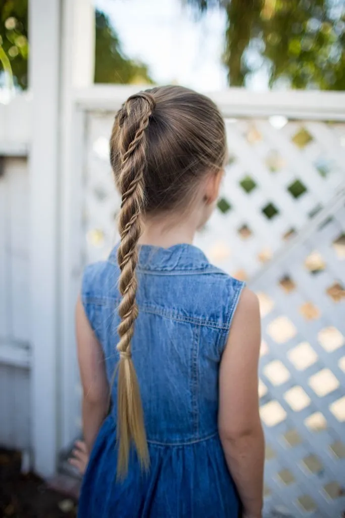 Easy Ponytail Hairstyles for Little Girls Archives | Weather Anchor Mama